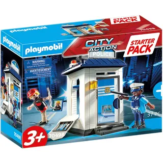 PLAYMOBIL City Action 70498 Starter Pack Polizei - Bunt
