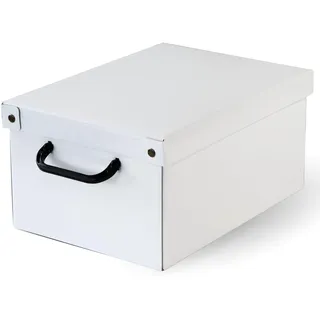 Lavatelli Aufbewahrungsbox 25 x 35 x 17,5 cm 1-tlg. weiß