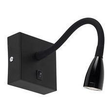 Moderne flexible Wandleuchte schwarze LED - Flex