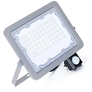 VoltShine Ultradünner LED-Strahler mit 50 W mit integriertem Sensor. Ideal, um Ihre Räume effizient und elegant zu beleuchten und bietet ein helles Licht von außergewöhnlicher Qualität.