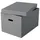 Aufbewahrungsbox 35,5 x 51,0 x 30,5 cm 3-tlg. grau