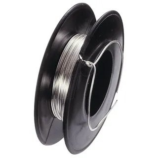 Rayher Silberdraht mit Kupferkern Basteldraht silber 0,6 mm 10,0 m 1 St.