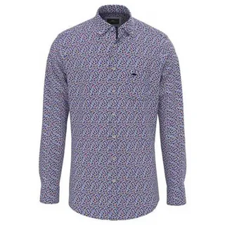 Fynch Hatton 14088050 Langarmhemd - Navy - M