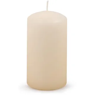 ONAU HOME Stumpenkerzen Klassische Kerze/Creme, Beige/ 1 Stück / 11,5 x Ø 6 cm Unparfümiert/zur Dekoration / 38 Stunden Brenndauer/Deko Kerzen Wachskerze/Tischkerzen Altar-Kerze