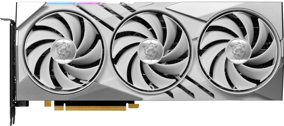 Bild von GeForce RTX 4070 SUPER 12G Gaming X Slim White, 12GB GDDR6X, HDMI, 3x DP (V513-632R)