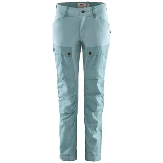 FJALLRAVEN F89852S -563-562 Keb Trousers Curved W Short Clay Blue-Mineral Blue 44