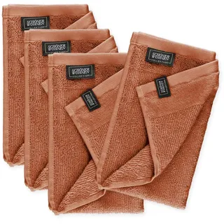 Schöner Wohnen Sense Gästehandtuch 30 x 50 cm rot 4 St.