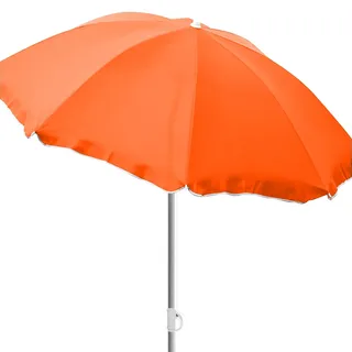 Sonnenschirm rund Ø1,80m orange Nylon - Orange