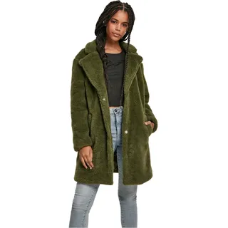 Urban Classics Damen, Jacket, Grün (Olive 00176), 4XL Große Größen