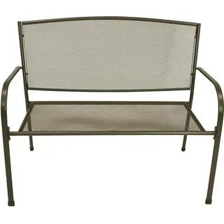 FRG Gartenbank 110 x 88 x 110 cm Dunkelgrau