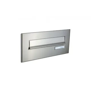 CD-1 Edelstahl Briefkasten Frontplatte (160x350 mm)