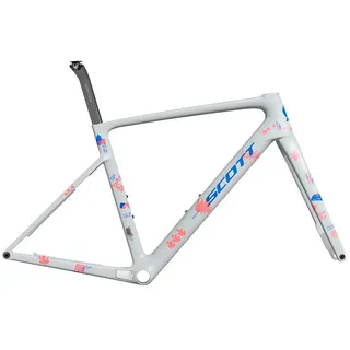 Scott Bikes Addict Rc Team Hmx 2026 Straßenrahmen - Beluga Grey - L