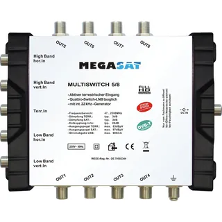 Megasat Multiswitch 5/8
