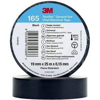 3M Isolierband TemflexTM 165 25 m x 19 mm 1 St.