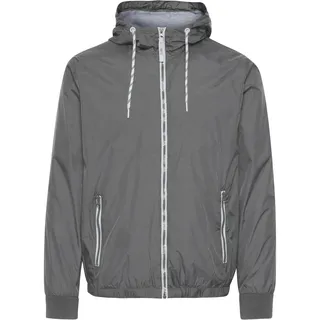 Funktionsjacke INDICODE "Übergangsjacke IDRikko", Herren, Gr. XXL, grau (pewter), Obermaterial: 100% Polyamid PA., Jacken Funktionsjacke