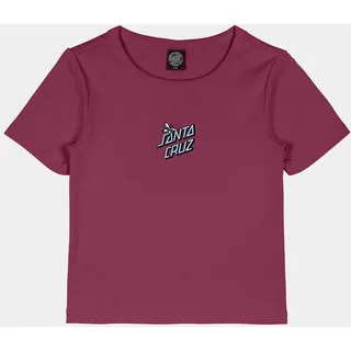 Santa Cruz T-Shirt "FLUTTER FLASH T-SHIRT", sangria