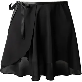 Tancefair Ballettrock Mädchen Wickelrock Tanz Rock Chiffon Wickelrock mit Verstellbarer Taillenbindung für Mädchen und Damen