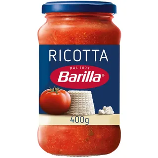 Barilla Pastasauce Ricotta – Ricotta-Sauce 1 Glas (1x400g) (Packung mit 6)
