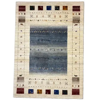 Cazaris Orientteppich , Grau, Naturfarben, Dunkelgrau , Textil , rechteckig , 250x300 cm , für Fußbodenheizung geeignet, rutschfest, in verschiedenen Größen erhältlich , Teppiche und Böden, Teppiche, Orientteppiche