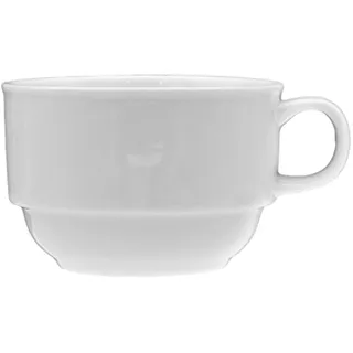 Holst Porzellan Kaffeetasse 0,18 l Weiß 6 St.