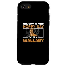 Hülle für iPhone SE (2020) / 7 / 8 Cool, heute ist ein hoffnungsvoller Tag, um ein Wallaby für Wallaby-Liebhaber zu sein