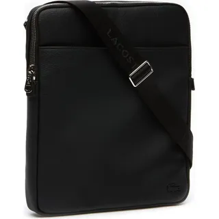 LACOSTE Umhängetasche Gael L Flat Crossover Bag L Black schwarz - Schwarz