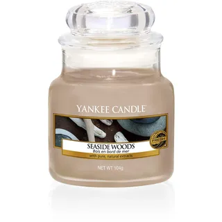 Yankee Candle Duftkerze im Glas (klein) | Seaside Woods | Brenndauer bis zu 30 Stunden