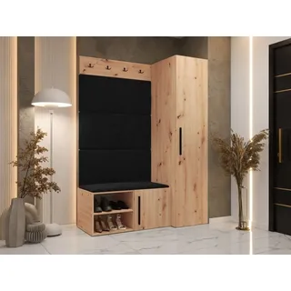 Mirjan24 Garderoben-Set Medi II 84 x 42 cm Artisan Eiche