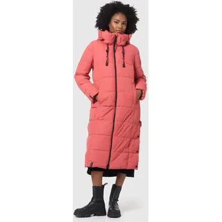 Marikoo Winterjacke »Marikoo Nadeshikoo XVI Damen lange Winter Steppjacke B985«, rot