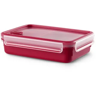 Emsa Frischhaltedose rechteckig rot 16,3 x 5,8 x 22,5 cm 1,2 l