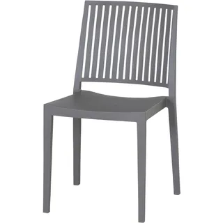 Siena Garden Lane Stapelstuhl 56 x 46 x 81 cm grau