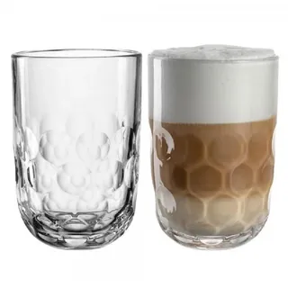 LEONARDO Gocce Latte Macchiato Glas 0,39 l 2 St.