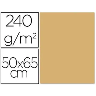 Liderpapel CX78 Karton, 50 x 65 cm, Haselnuss, 25 Stück