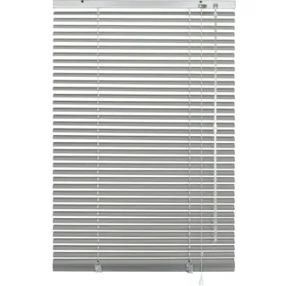 GARDINIA Aluminium-Jalousie 90 x 130 cm Silber