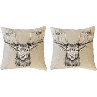 HOME WOHNIDEEN CIERVO 45 x 45 cm Beige