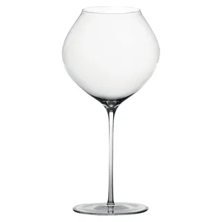Zafferano Ultralight Glas aus hochwertigem Kristallglas für strukturierte Weißweine und junge Rotweine, Fassungsvermögen 77 cl, 2er-Set, transparent - Transparent