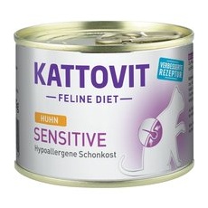 24 x 185 g Pui Kattovit Sensitive Conserve pentru pisici