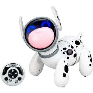 Silverlit Spielzeugroboter Jiggo Interaktiver Roboterhund - Blau/Schwarz/Weiß