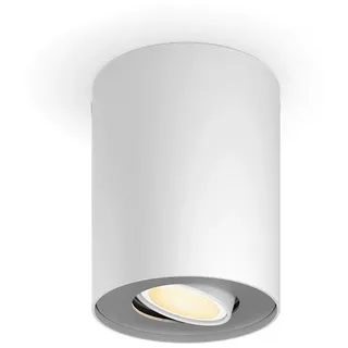 Philips HUE Led-Strahler , Weiß , Metall , 12x10.3x10.3 cm , Lampen & Leuchten, Innenbeleuchtung, Spots & Strahler, Deckenspots