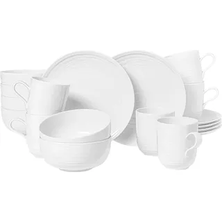 Seltmann Weiden Terra Frühstücks-Set 18-teilig weiß - Weiß