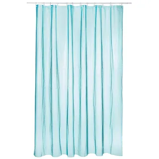 Spirella 1 Vorhang aus Kunststoff Frozen TÜRKIS 180 x 180 1209245, weiß, Standard