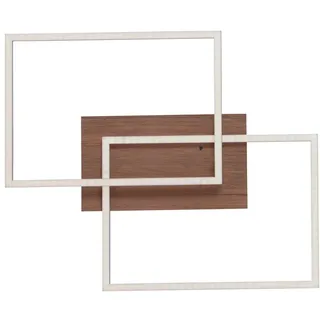 just light. Iven 2 LED 50,4 x 42 cm braun
