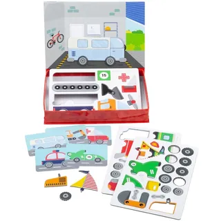 Bigjigs Toys Magnetisches Puzzle Mechaniker