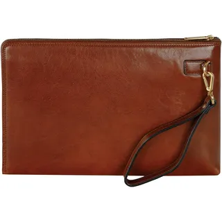 Time Resistance Lederclutch für Herren - Handtasche - Ledertasche - Edles Portmonee - Umhängetasche Herren - Clutch aus Leder