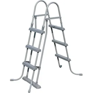 Bestway Flowclear 4-stufige Poolleiter 107 cm - Grau