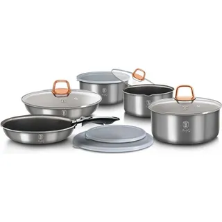 Berlinger Haus BerlingerHaus Topf-Set 12-tlg. Pfanne + Kochtopf