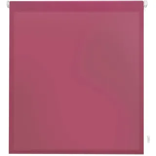 Decorblind | EasyFix Rollo lichtdurchlässig ohne Werkzeug und ohne Bohren, Rollo: 37 x 180 cm Breite x Länge/Maße Stoff: 34 x 175 cm, Lila glatt, Jalousie für Fenster
