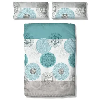 MY HOME »Tesso in Gr. 135x200, 155x220 oder 200x200 cm« 2 Stk. Bettwäsche mit Ornamenten und in verschiedenen Qualitäten,