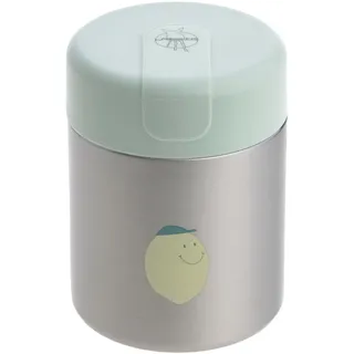 Lässig Baby Kinder Thermo Warmhaltebox Brei Snacks auslaufsicher Edelstahl 315 ml/Food Jar Happy Fruits Lemon