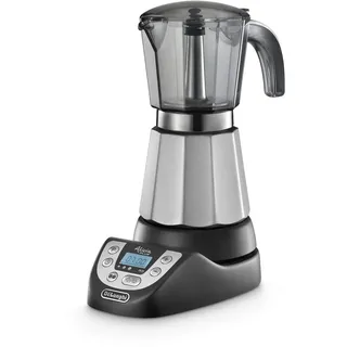 De'Longhi Alicia Plus 3/6 Tassen Schwarz/Silber
